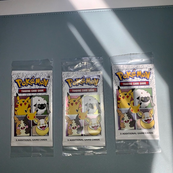 Pokemon | Toys | 3x General Mills Pokmon Packs | Poshmark